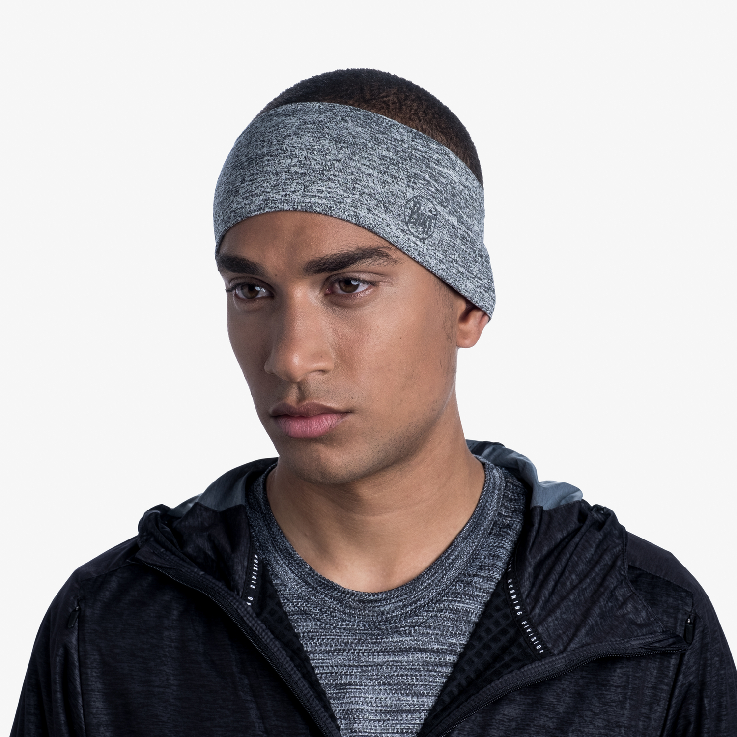 DRYFLX&reg; HEADBAND SOLID LIGHT GREY