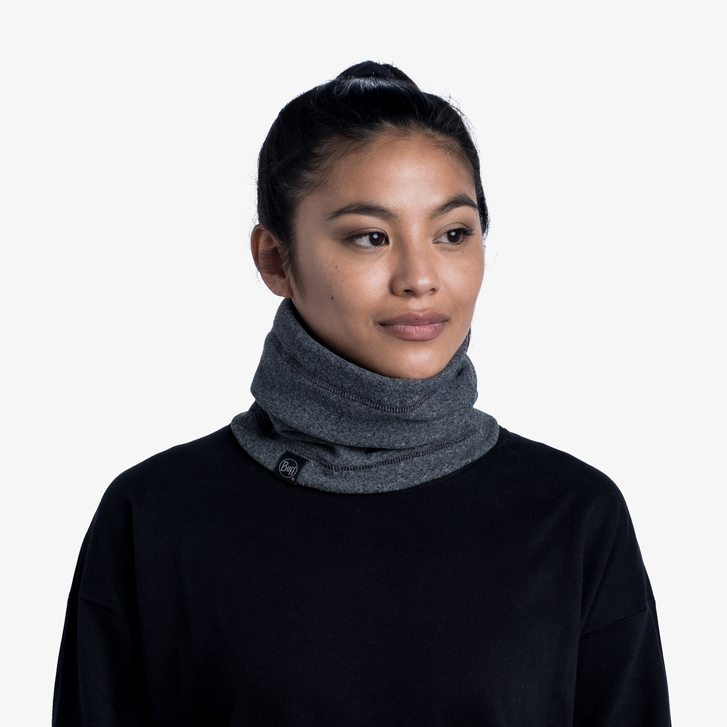 POLAR NECK WARMER HTR GREY