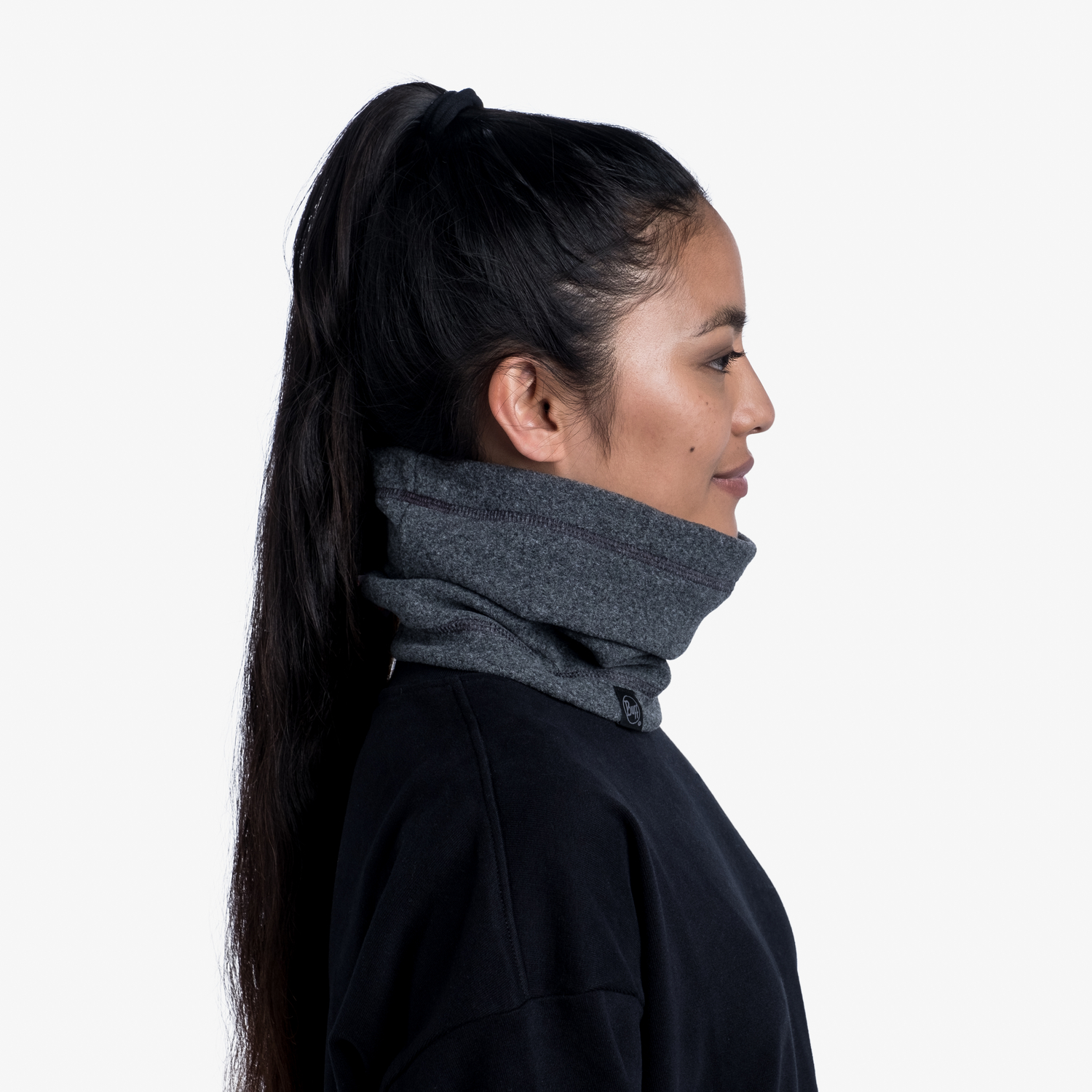 POLAR NECK WARMER HTR GREY