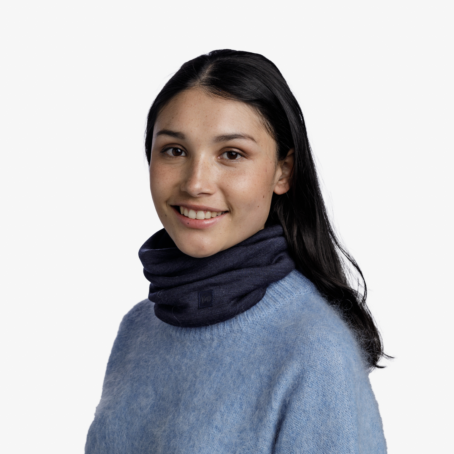 MERINO HEAVYWEIGHT WOOL SOLID INDIGO
