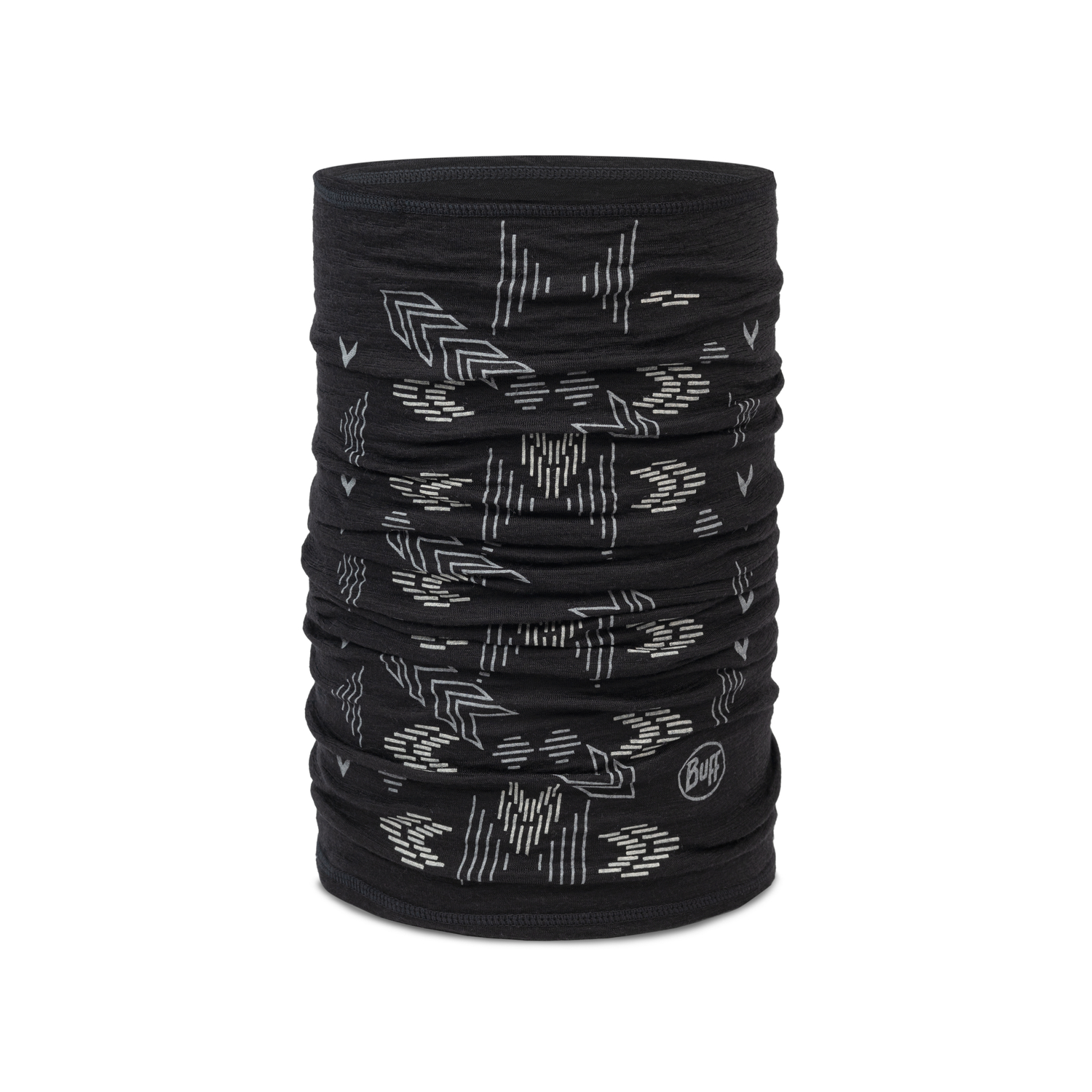 MERINO LIGHTWEIGHT PRINTS VANYR BLACK