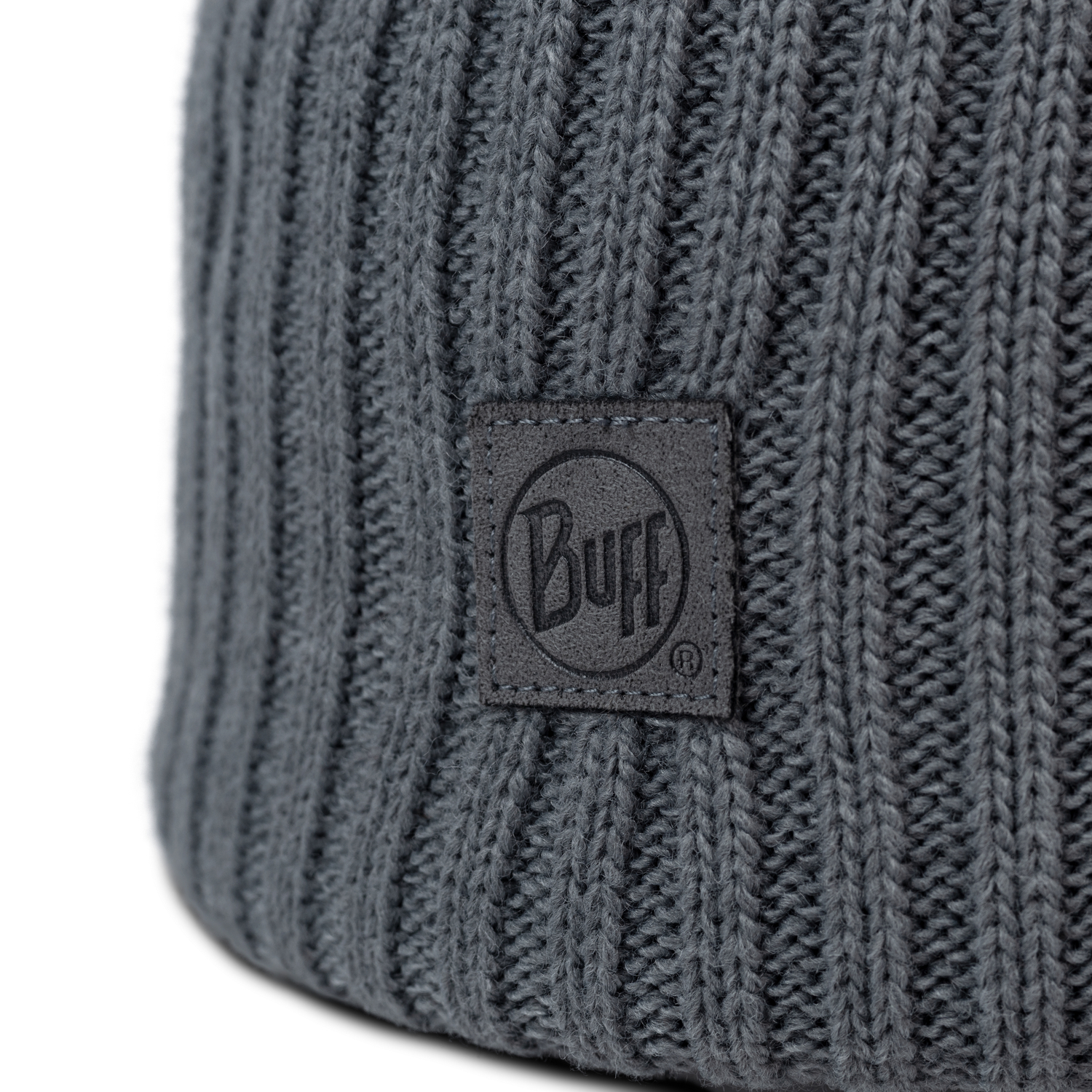 KNITTED BEANIE RUTGER IRON GREY