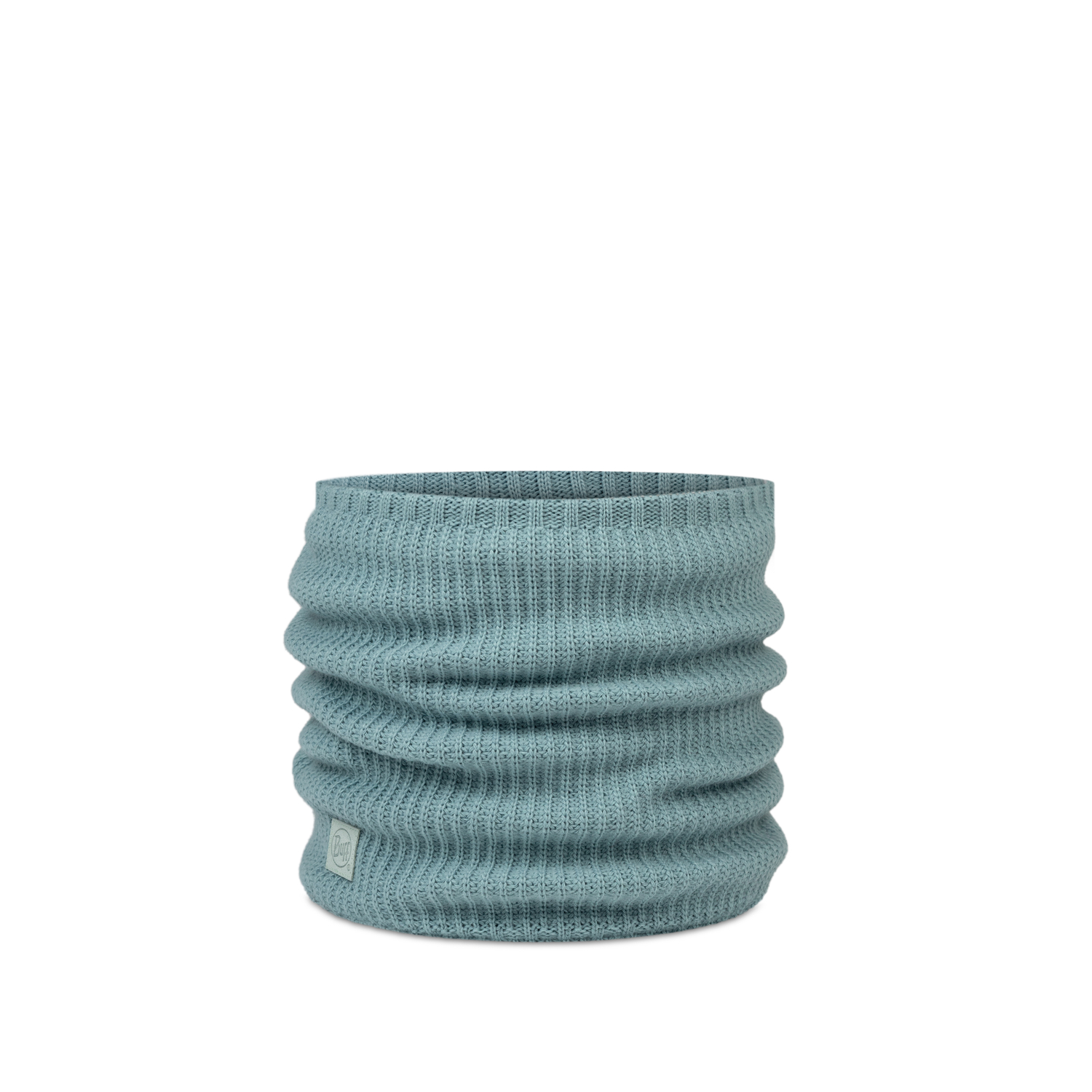 KNITTED & FLEECE NECKWARMER RUTGER BLUE GLASS