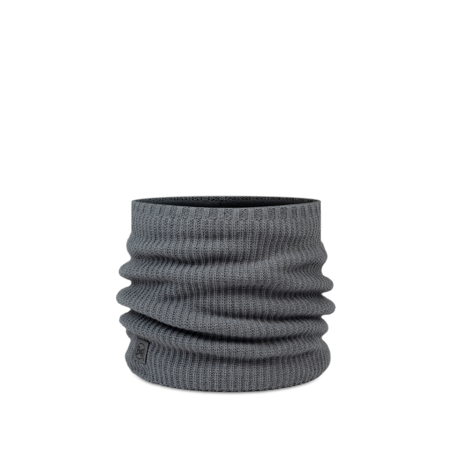 KNITTED & FLEECE NECKWARMER RUTGER IRON GREY