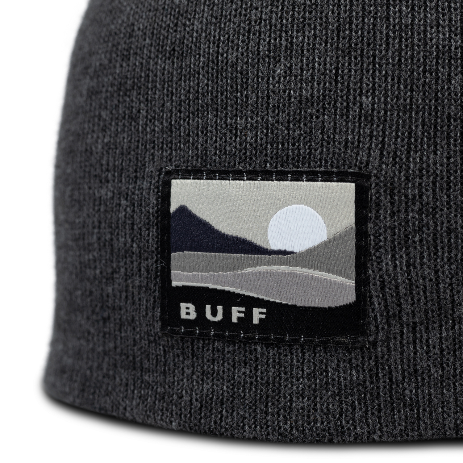 KNITTED BEANIE LILON LONG GREY HEATHER