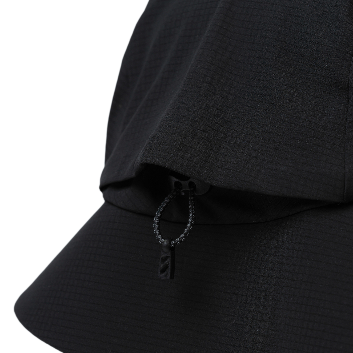 RAIN BUCKET HAT SOLID BLACK S/M