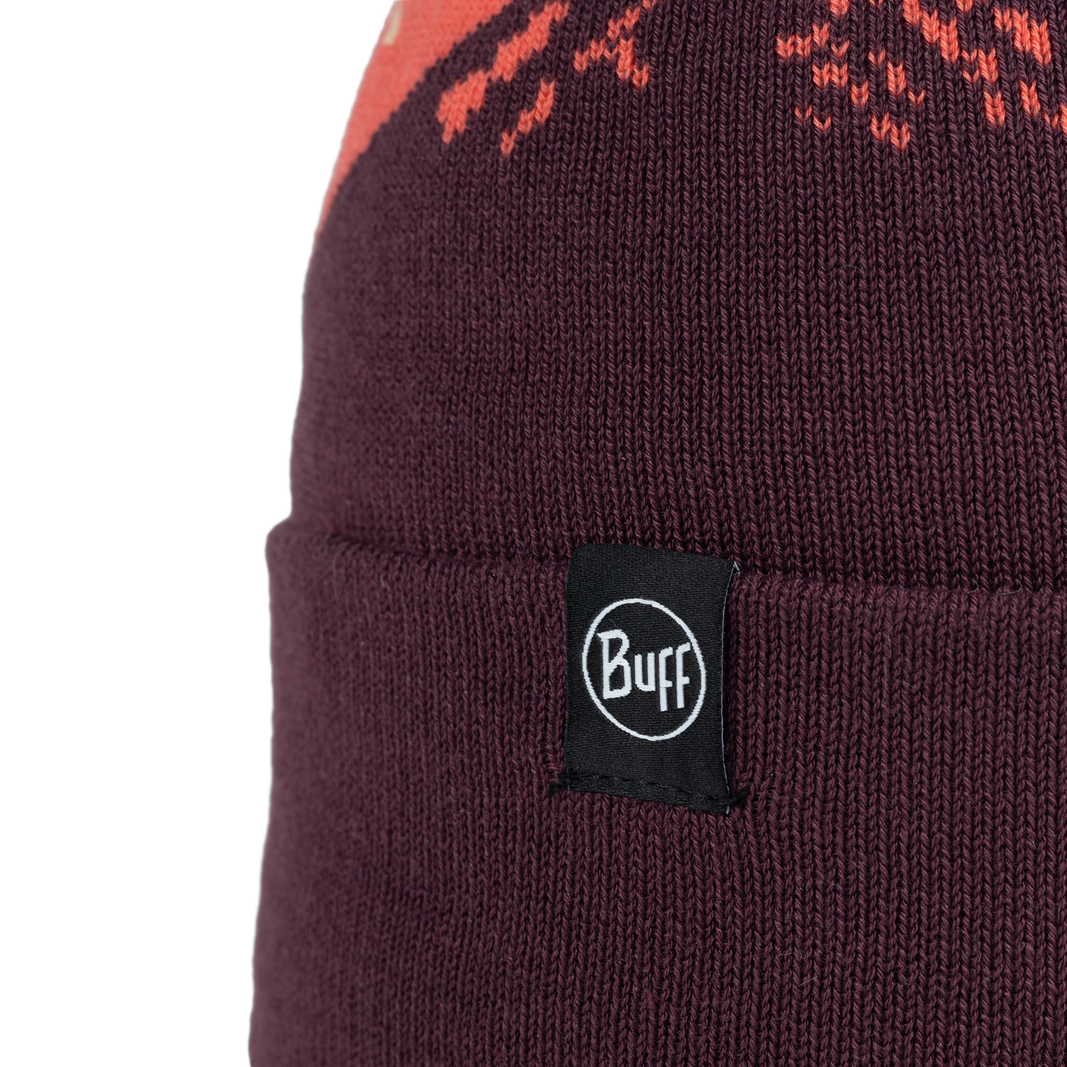 KNITTED BEANIE TATIK BURGUNDY
